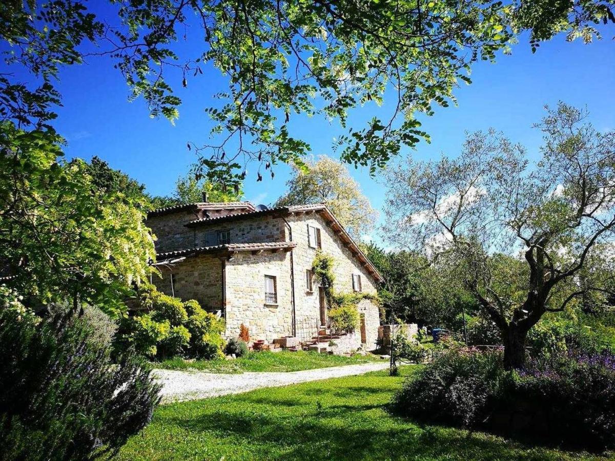 Agriturismo Montesalce Gubbio Buitenkant foto